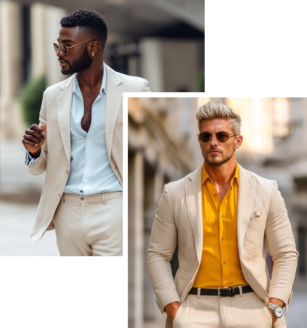 Beige Linen Suits for Men: Top 5 Looks to Boost Your Wardrobe headline