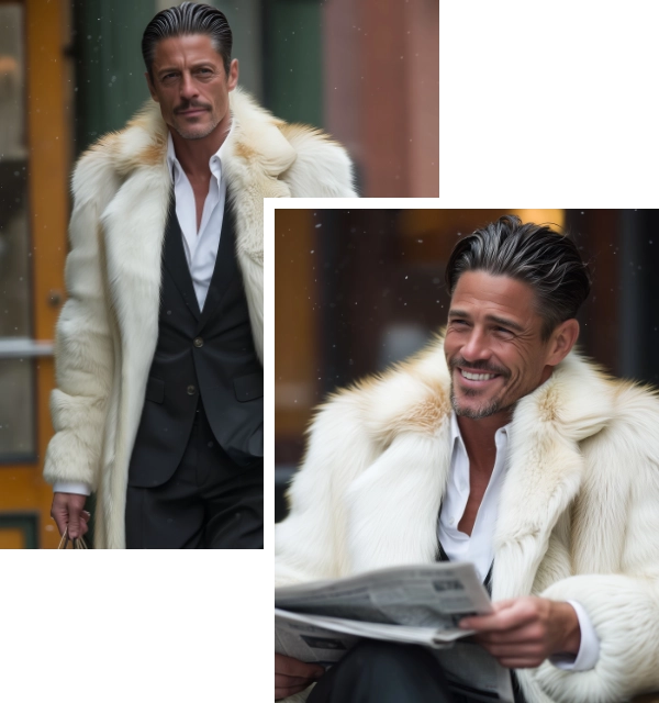 Should Men Wear Fur Coats? A Fox Fur Coat as Proof headline